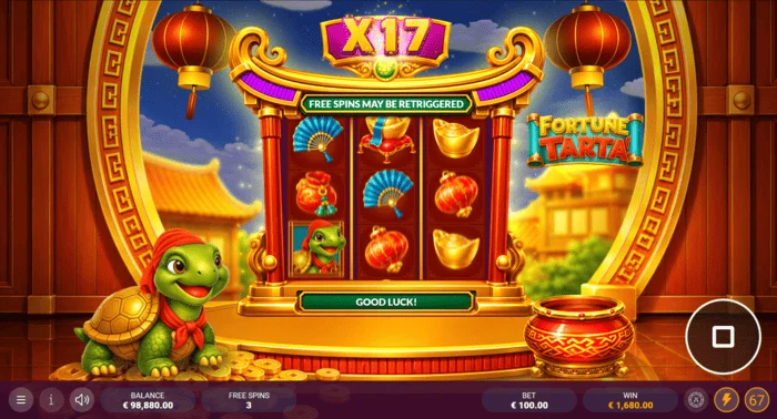 Fortune Tarta – Free Spins režimas su daugikliu